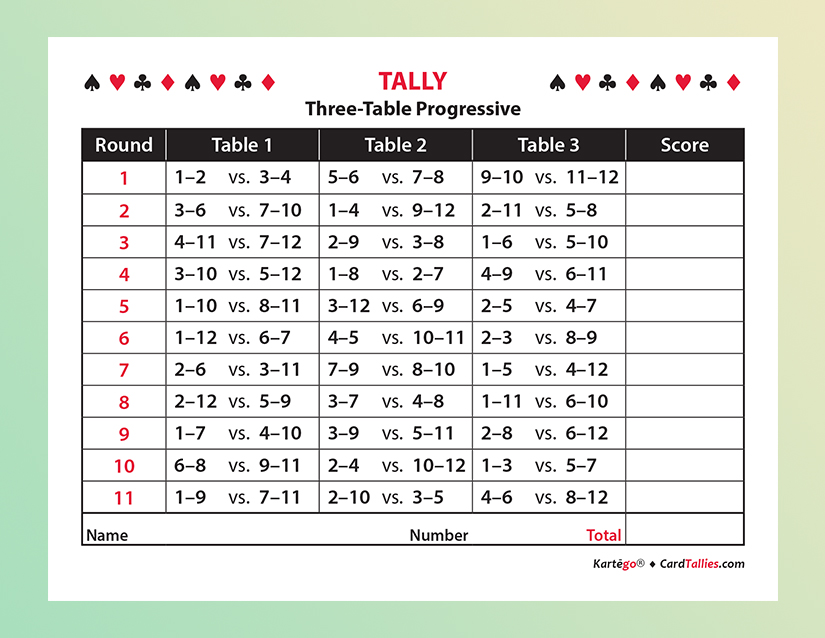 score sheet graphic